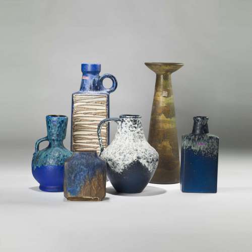 Mid Century Ceramic Vases