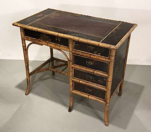 Bamboo Desk/dressing Table Circa 1880 In Fabulous Condition