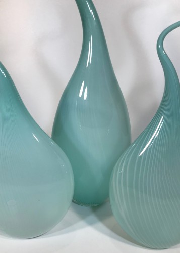 Celadon Green 'squiggle Vase'