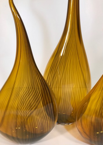 Golden Yellow 'squiggle Vase'