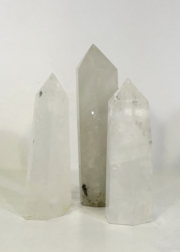 Clear Quartz Obelisks