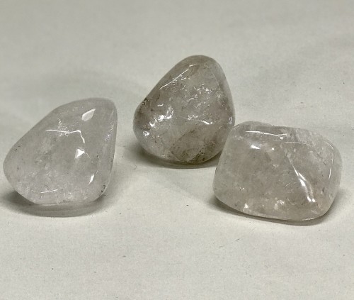 Smooth 'pebbles' Of Clear Quartz