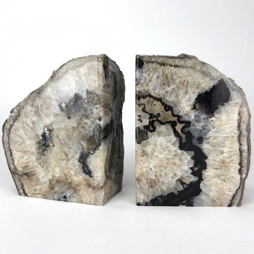 Brown Mineral Bookends