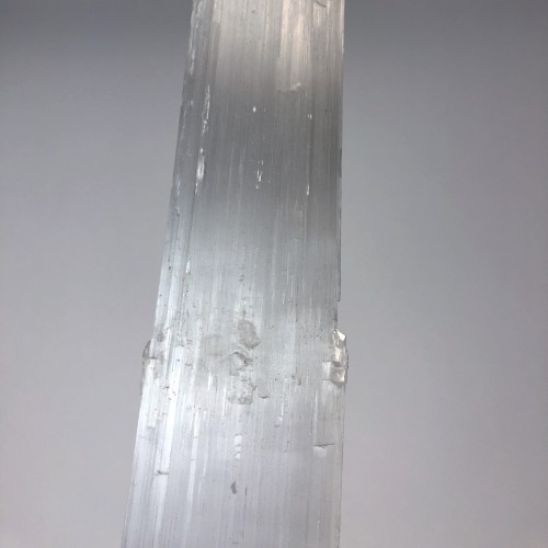 Selenite Mineral on Antique Brass Stand