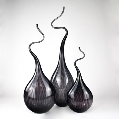 Black 'Squiggle Vases'