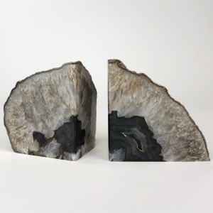 Navy Blue Mineral Bookends (T5586)