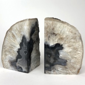 Navy Blue Mineral Bookends (T5592)